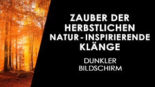 Goldener Herbstzauber. Naturklänge für Inspiration. Die Klänge der Natur bei einem Spaziergang.