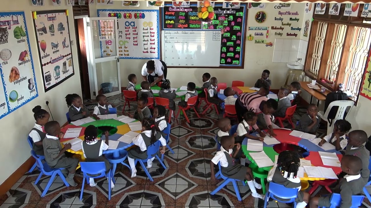 nursery class in session