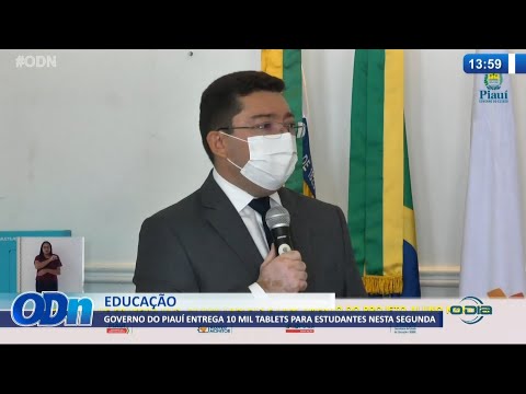Governo do PiauiÌ entrega 10 mil tablets para estudantes nesta Segunda 30 08 2021