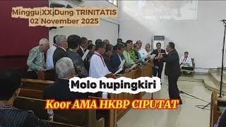 Download lagu Molo Hupingkiri | Koor AMA HKBP CIPUTAT mp3 Download lagu Molo Hupingkiri | Koor AMA HKBP CIPUTAT mp3
