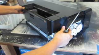 Epson P600 - How to build DIY DTG Flatbed Printer with Arduino - Video 1