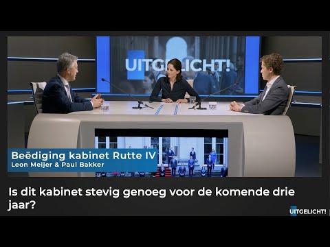Uitgelicht! 10 januari 2022 - Paul Bakker en Leon Meijer over beëdiging kabinet Rutte IV