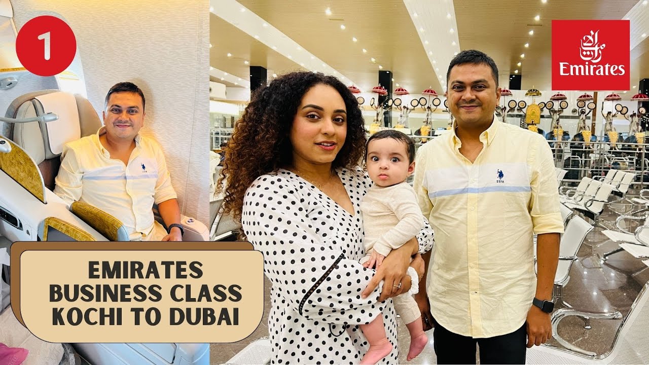 Emirates B777 Business Class from Kochi to Dubai ft Pearle Maaney - പേർളി മാണിക്കൊപ്പം ദുബായിലേക്ക്