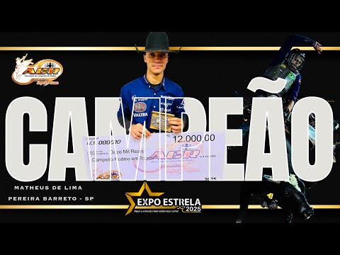 ESTRELA D' OESTE - SP 2025 | SÁBADO - DISPUTA FINAL EM TOUROS