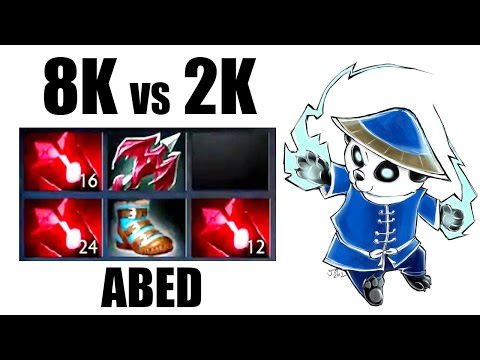 Dota 2 ABED Storm Spirit - This is What happened when 8K meet 2K