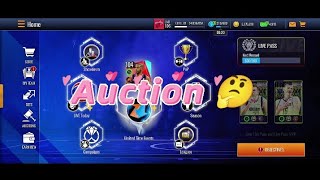 Easier way to sell your item in AUCTION. NBA Live Mobile S7.