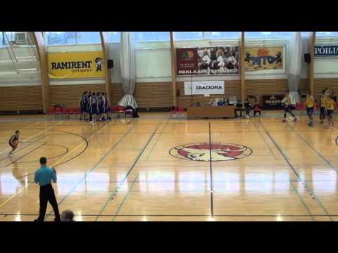 EYBL U17, KK HITO/Jõhvi U18 - BS Jurmala, IV veerandi lõpp, 16.01.2015, Jõhvi
