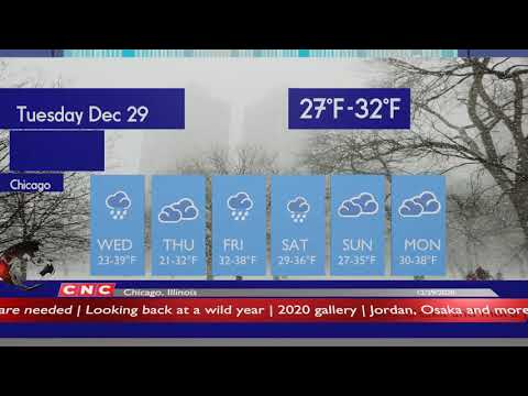 Weather Forecast Chicago, Illinois  ▶ Chicago weather Forecast and local news 12/29/2020