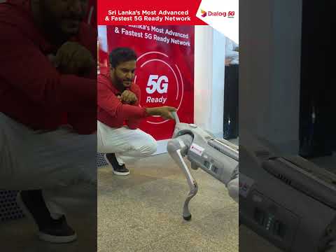 Dialog | Industry Expo | Smart 5G Robot Dog