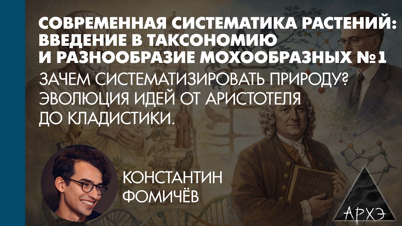 Зачем систематизировать природу? Эволюция идей от Аристотеля до кладистики.