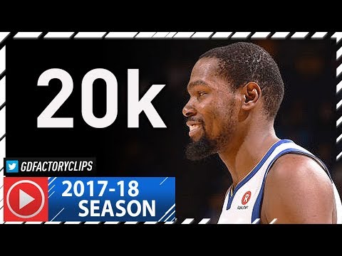 Kevin Durant Full HISTORICAL Highlights vs Clippers (2018.01.10) - 40 Pts, 20.000 Points!
