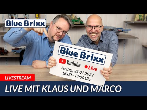 BlueBrixx live – eure Fragen an Klaus und Marco!