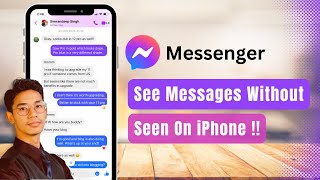 How to See Messages on Messenger Without Seen on iPhone !
