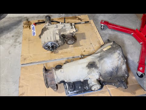 Removing the transmission and transfer case on an 88-94 OBS Chevy K1500