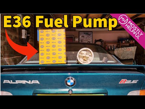 BMW 325i (E36) - Step by step fuel pump replacement