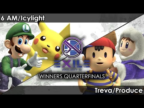 Project M: 6 AM/Icylight V Treva/Produce - Exile 75 Tournament SSBPM