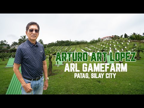 FARM VISIT and INTERVIEW ARTURO 'ART' LOPEZ OF ARL GAMEFARM