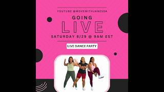 Dance Party! Move with Janessa LIVE 9 AM EST
