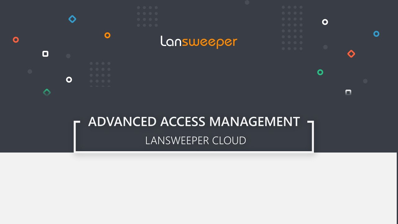 Lansweeper Cloud - Advanced Access Management with User Scopes and Permissions