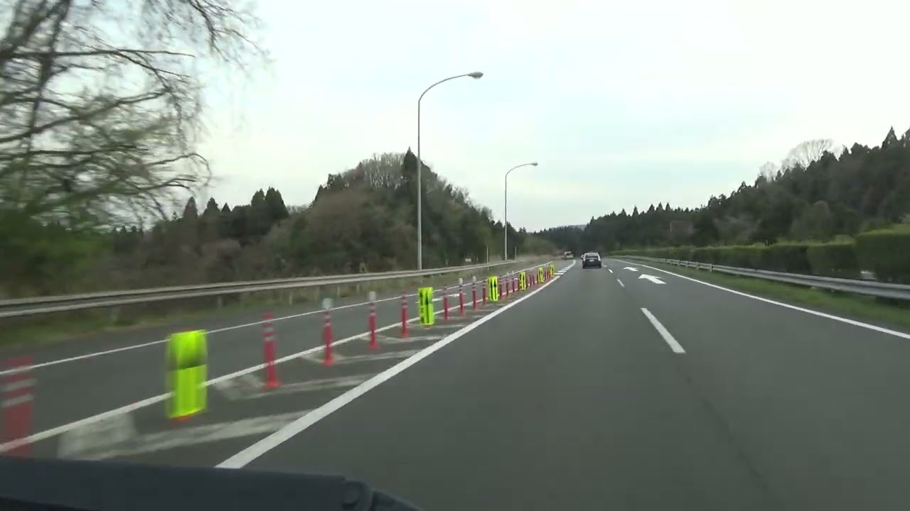 磐越自動車道　いわきJCT　⇒　日立中央IC　2024/04/11