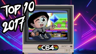 The Very Best C64 Games Released in 2017  (Download Links) #commodore64 #c64 #c64games