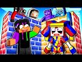 Build to SURVIVE with POMNI in Minecraft! (The Amazing Digital Circus)