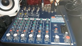 Video thumbnail for YAMAHA MG102C analogue mixer test by DJ Sa5m