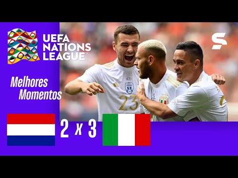 Gols e lances de Holanda x Itália