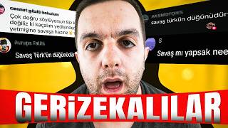 SİZ GERÇEKTEN GERİZEKALISINIZ