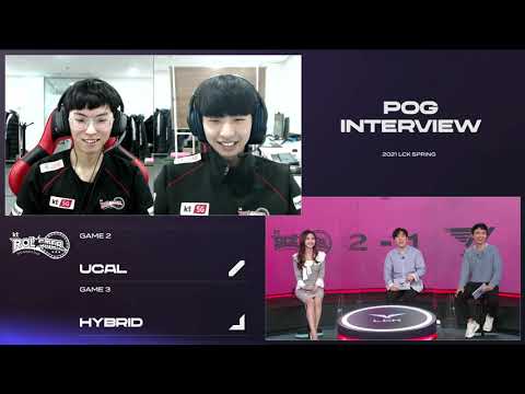Interview with Ucal, HyBriD | KT vs. T1 H/L 01.24 | 2021 LCK Spring Split