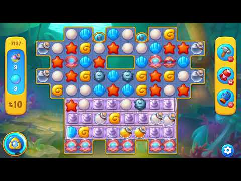 Fishdom 7137 Level - 16 moves - NO BooSTERS