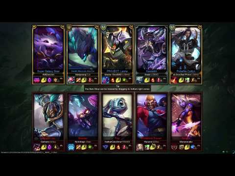 League of Legends - Super Galaxy Gnar vs. Jax (Press the Attack)