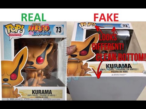 Funko Pop Legit Guide "Real Vs Fake": KURAMA #73 – NARUTO