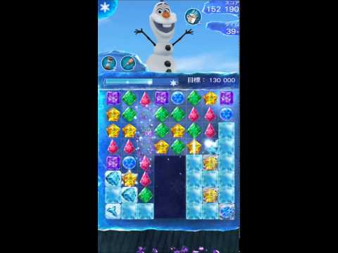 【Free Fall】アナと雪の女王アプリ：274面　Amazing攻略【FROZEN】