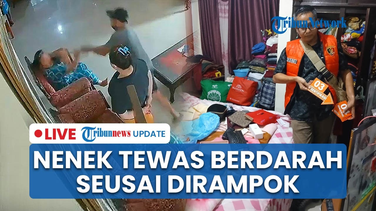 LIVE: Perampokan Sadis di Rumbai Pekanbaru, Nenek 60 Tahun Ditemukan Tewas Berdarah Dianiaya Maling