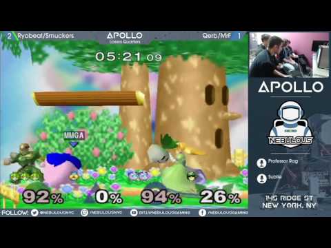 Apollo II: Doubles - Losers Quarters: Ryobeat/Smuckers vs. Qerb/MrF
