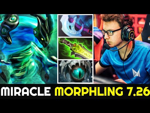 MIRACLE Morphling Carry the Game with Eye of Skadi Build 7.26 Dota 2