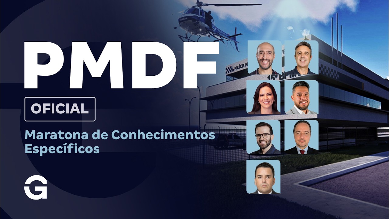 PMDF Oficial: Maratona de Conhecimentos Específicos