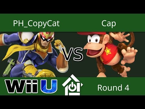 Gwinnet Brawl 10/01/2016 - PH_CopyCat (Captain Falcon) vs Cap (Diddy Kong) - Smash 4 Round 4