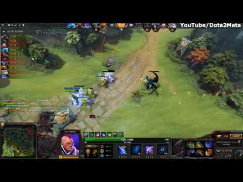 Arteezy Insane Anti Mage Mjolnir And Ethereal Blade Epic 7K MMR 4 vs 5 Game Dota 2