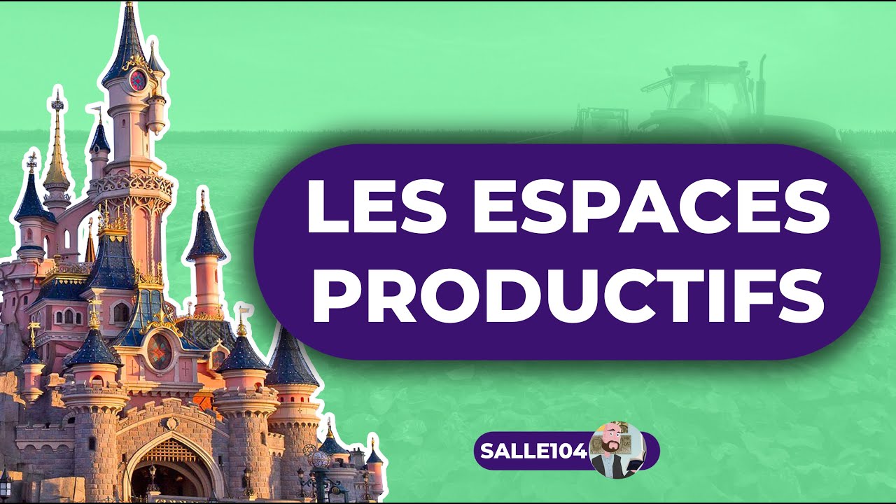 Les espaces productifs français et leurs évolutions - Géographie - Troisième