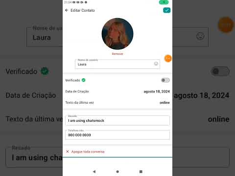 COMO FAZER FAKE CHAT? ( TUTORIAL) #shorts