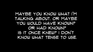 La Dispute - A Departure || Lyrics