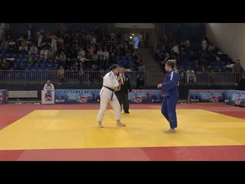 Sofija Vojinović DKA Jovana Milošević CZB 0:1 -70kg #PrvenstvoBeogradaJuniori2025