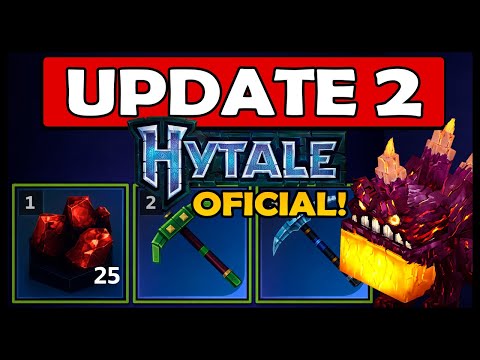 OFFICIAL! HYTALE'S BIG UPDATE 2! MINING, MOBS, CUSTOMIZATION AND MUCH MORE!