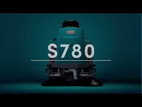 Balayeuse autoportée compacte alimentée par batterie - S780 Tennant - Fonctionnement silencieux et haute performance_1