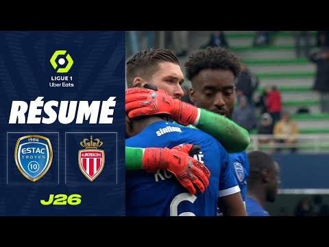 ESTAC TROYES - AS MONACO (2 - 2) - Résumé - (ESTAC - ASM) / 2022-2023