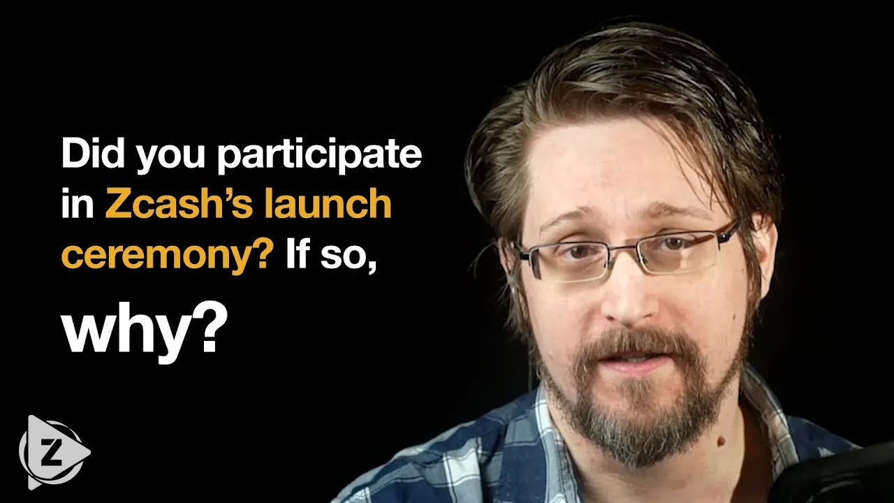 Edward Snowden on Zcash: Why I Participated in the Zcash Ceremony