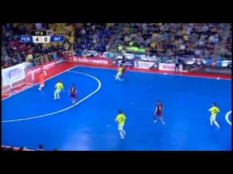 Gol Sergio Lozano (5-0) FC Barcelona Lassa - Movistar Inter. J22, Primera Div