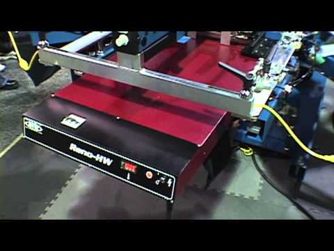 Reno HW - M&R Screen Printing Equipment - Infrared Flash Cure Unit